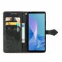 Handyhlle fr Sony Xperia 10 III Schutztasche Wallet Cover 360 Case Etuis Schwarz