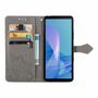 Handyh�lle f�r Sony Xperia 10 III Schutztasche Wallet Cover 360 Case Etuis Grau