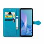 Handyh�lle f�r Sony Xperia 10 III Schutztasche Wallet Cover 360 Case Etuis Blau