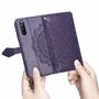 Handyh�lle f�r Sony Xperia 10 III Schutztasche Wallet Cover 360 Case Etuis Violett
