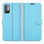 Handyh�lle f�r Xiaomi Redmi Note 10 5G Schutztasche Wallet Cover 360 Case Etuis Blau
