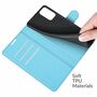 Handyh�lle f�r Xiaomi Redmi Note 10 5G Schutztasche Wallet Cover 360 Case Etuis Blau