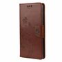 Handyh�lle f�r Xiaomi Redmi Note 10 5G Schutztasche Wallet Cover 360 Case Etuis Braun