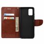 Handyh�lle f�r Xiaomi Redmi Note 10 5G Schutztasche Wallet Cover 360 Case Etuis Braun