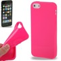 Schutzh�lle TPU f�r Handy Apple iPhone 5 / 5s Pink