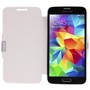 Handyh�lle Tasche f�r Samsung Galaxy S5 / S5 Neo wei� geb�rstet