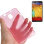 Schutzh�lle Case Ultra D�nn 0,3mm f�r Handy Samsung Galaxy Note 3 N9000 Rosa Transparent