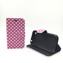 Schutzh�lle Tasche (Flip Quer) f�r Handy Apple iPhone 3 / 3G / 3GS Pink