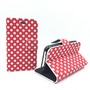 Schutzh�lle Tasche (Flip Quer) f�r Handy Apple iPhone 3 / 3G / 3GS Rot