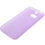 Schutzh�lle Case Ultra D�nn 0,3mm f�r Handy HTC One M8 / M8s Lila / Violett Transparent