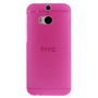 Schutzh�lle Case Ultra D�nn 0,3mm f�r Handy HTC One M8 / M8s Pink Transparent