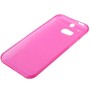 Schutzh�lle Case Ultra D�nn 0,3mm f�r Handy HTC One M8 / M8s Pink Transparent