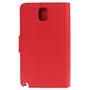 Schutzhlle Case (Flip Quer) fr Handy Samsung Galaxy Note 3 / N9000 Rot