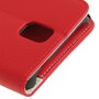 Schutzhlle Case (Flip Quer) fr Handy Samsung Galaxy Note 3 / N9000 Rot