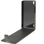 Schutzh�lle Flip Tasche f�r Handy Huawei Ascend P7 Schwarz