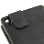 Schutzh�lle Flip Tasche f�r Handy Huawei Ascend P7 Schwarz