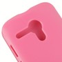 Handyh�lle Tasche f�r Motorola Moto G / X1032 Pink geb�rstet