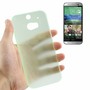 Schutzh�lle Case Ultra D�nn 0,3mm f�r Handy HTC One M8 / M8s Gr�n Transparent