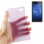 Schutzh�lle Case Ultra D�nn 0,3mm f�r Handy Xiaomi MI3 Lila / Violett Transparent