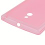 Handyhlle Transluzente TPU Tasche fr Nokia XL Pink