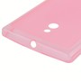 Handyh�lle Transluzente TPU Tasche f�r Nokia XL Pink