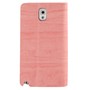Design Handytasche f�r Samsung Galaxy Note 3 N9000 Rosa