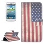  Handyh�lle Tasche f�r Case Handy Samsung Galaxy J5 Retro Fahne USA