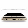 Samsung Galaxy S6 Edge 3D Panzer Glas Folie Display Schutzfolie H�llen Case Wei�