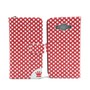 Handyh�lle Tasche f�r Handy Samsung Galaxy A5 Polka Dot Rot