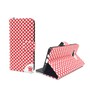 Handyh�lle Tasche f�r Handy Samsung Galaxy A5 Polka Dot Rot