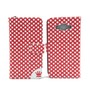 Handyh�lle Tasche f�r Handy Samsung Galaxy A5 Polka Dot Rot