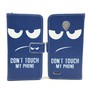 Handyh�lle Tasche f�r Handy Vodafone Smart Prime 6 Dont Touch my Phone