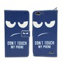 Handyh�lle Tasche f�r Handy Vodafone Smart Ultra 6 Dont Touch my Phone