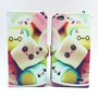 Handyh�lle Tasche f�r Handy Vodafone Smart Ultra 6 Schriftzug Marshmallows