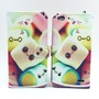 Handyh�lle Tasche f�r Handy Vodafone Smart Ultra 6 Schriftzug Marshmallows