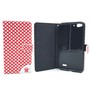 Handyh�lle Tasche f�r Handy Vodafone Smart Ultra 6 Polka Dot Rot