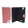 Handyh�lle Tasche f�r Handy Acer Liquid Z630 Polka Dot Rot