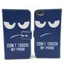 Handyh�lle Tasche f�r Handy ZTE Nubia Z9 Mini Dont Touch my Phone