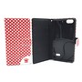 Handyh�lle Tasche f�r Handy Huawei G Play Mini Polka Dot Rot