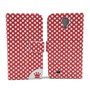 Handyh�lle Tasche f�r Handy Samsung Galaxy S4 Polka Dot Rot