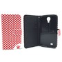 Handyh�lle Tasche f�r Handy Samsung Galaxy S4 Polka Dot Rot
