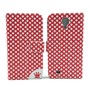 Handyh�lle Tasche f�r Handy Samsung Galaxy S4 Polka Dot Rot