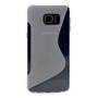 OTB TPU Case kompatibel zu Samsung Galaxy S6 Edge+ SM-G928F S-Curve transparent