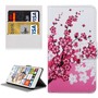 Handyh�lle Tasche f�r Handy Microsoft Lumia 850 Winterblume