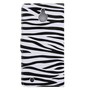 Handyh�lle Tasche f�r Handy Microsoft Lumia 850 Zebra Streifen