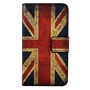 Handyh�lle Tasche f�r Handy Microsoft Lumia 850 Retro Fahne England / UK