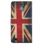 Handyh�lle Tasche f�r Handy Microsoft Lumia 850 Retro Fahne England / UK
