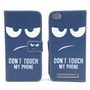 Handyh�lle Tasche f�r Handy Xiaomi Redmi 3 Dont Touch my Phone