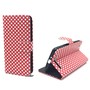 Handyh�lle Tasche f�r Handy Xiaomi Redmi 3 Polka Dot Rot