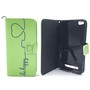 Handyh�lle Tasche f�r Handy Xiaomi Redmi 3 Be Happy Gr�n